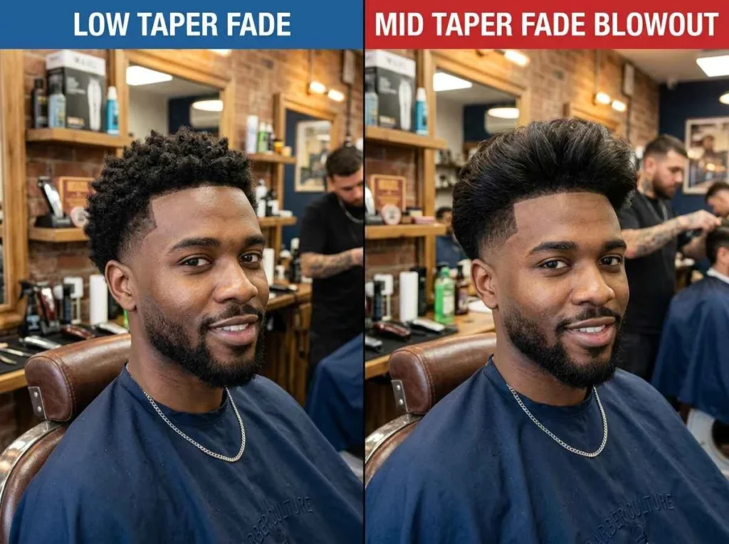 BLOWOUT TAPER FADE 1 Blowout Taper Fade