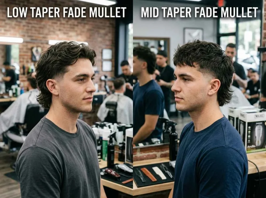 MULLET TAPER FADE 2 MULLET TAPER FADE