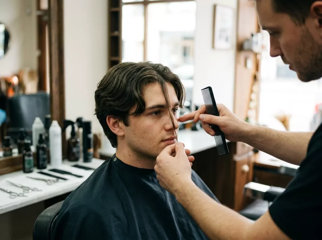 Middle Part Hairstyle for Men: Is It Right for You? 2 Middle Part Hairstyle