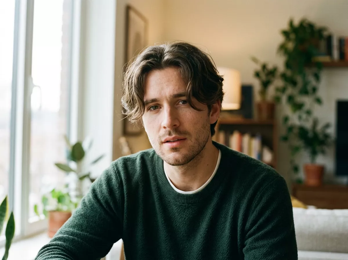 Middle Part Hairstyle for Men: Is It Right for You? 1 Middle Part Hairstyle