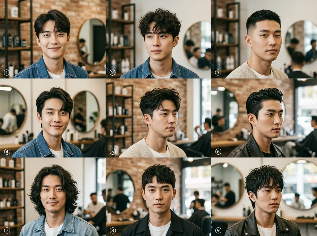 10 Korean Hairstyles for Men: Find Your Best Fit 1 korean men hairstyle